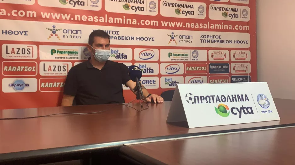 ΑΓΓΕΛΟΣ/"Μάγκες οι παίκτες μας- Κρίμα για τη Νέα Σαλαμίνα"