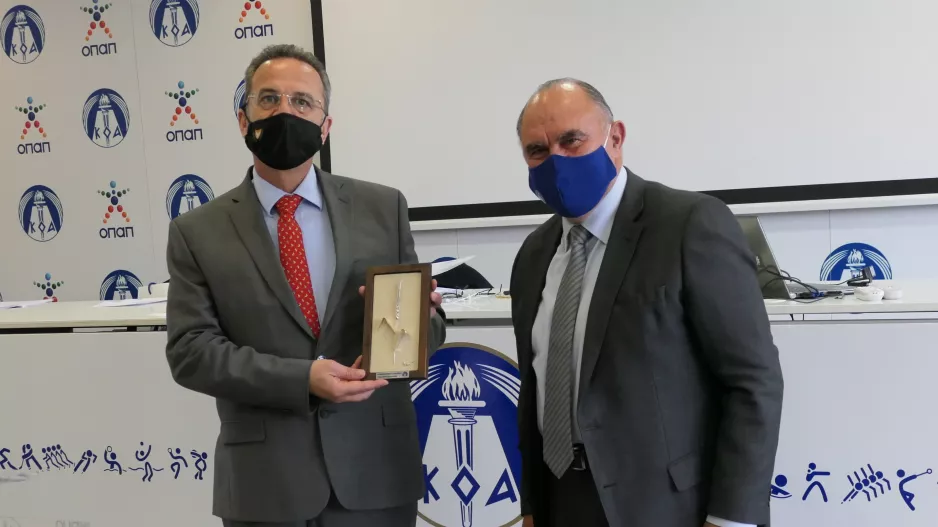 Συνάντηση ΔΣ ΚΟΑ με τον Υφυπουργό Έρευνας, Καινοτομίας και Ψηφιακής Πολιτικής