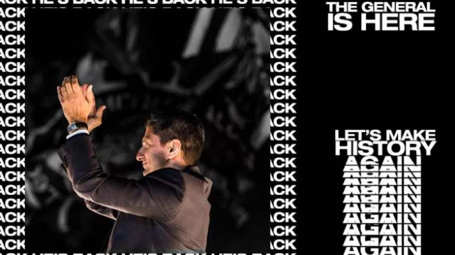 «Καλωσορίζουμε τον πιο πετυχημένο προπονητή...» 