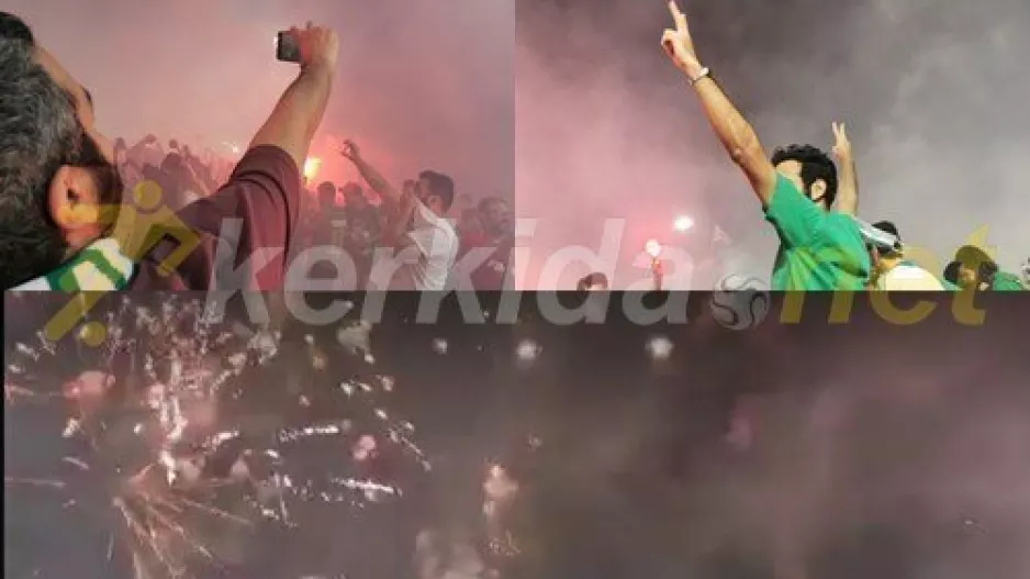 Στις "φλόγες" το "Ηλίας Πούλλος" στην απονομή! (βίντεο)