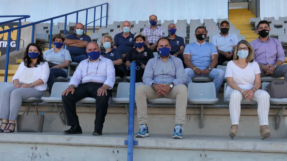  ΚΟΑ/Συνάντηση με το προσωπικό των αθλητικών εγκαταστάσεων του Οργανισμού στην Πάφο