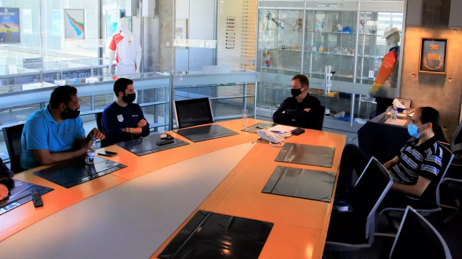 ΚΟΕ - Ολυμπιακή Ομάδα «Τόκυο 2020» Συνάντηση με Ανδρέα Μακρή