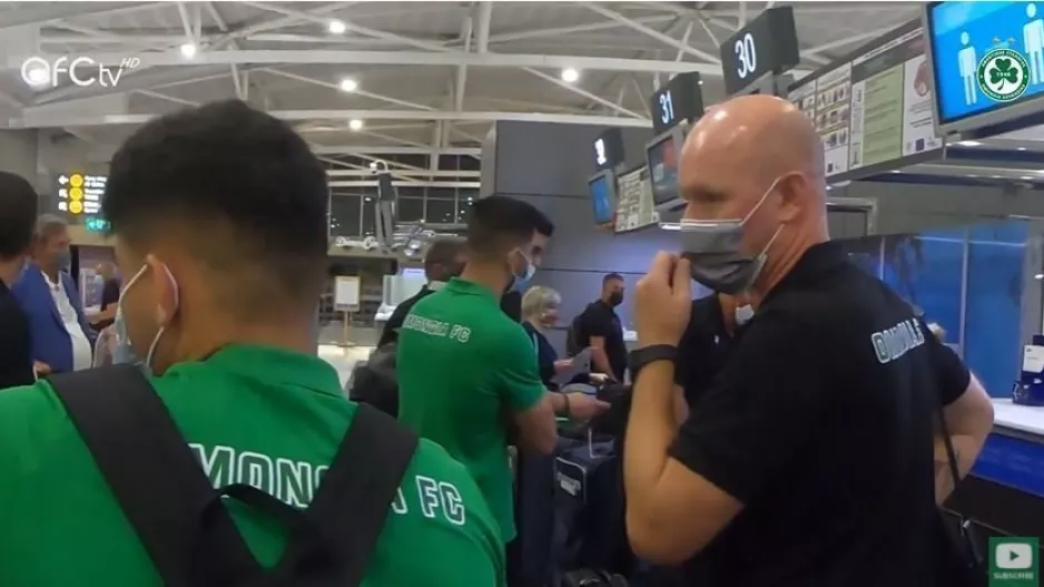 Βίντεο από το ταξίδι και την άφιξη της Ομόνοιας...