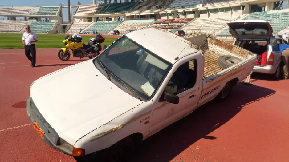 Δυο τραυματίες από τροχαίο μέσα στον αγωνιστικό χώρο (φώτος)
