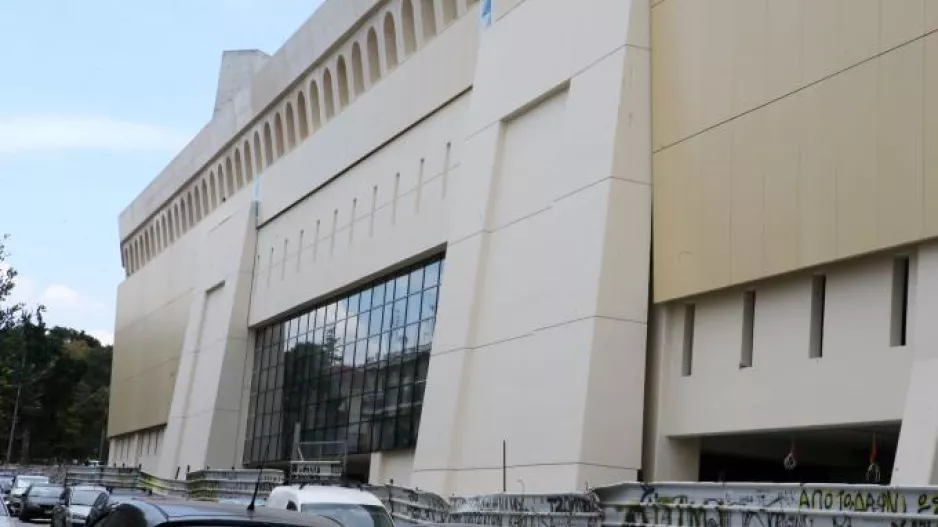 Έτοιμη η μία κεντρική είσοδος στην «OPAP Arena» της ΑΕΚ! (φώτος)