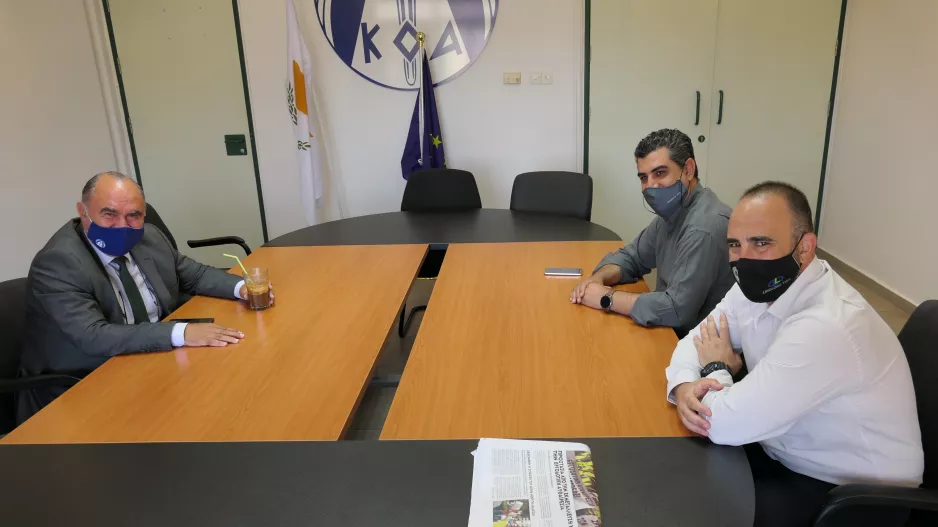 Ο Πρόεδρος ΚΟΑ συναντήθηκε με τη ΣΗΔΗΚΕΚ ΠΕΟ