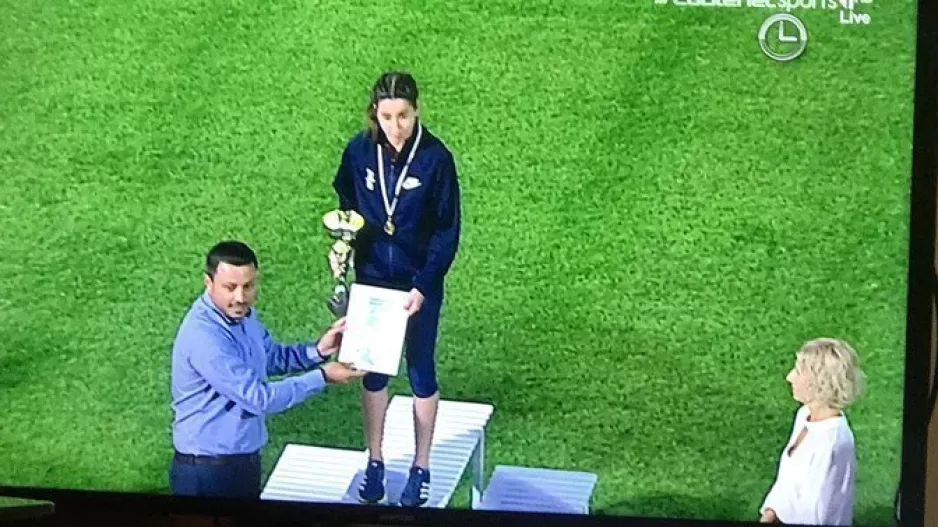 Πρωτάθλημα Στίβου: Βραβεύτηκε μόνη η Ολίβια, δεν παρουσιάστηκαν στο βάθρο οι άλλες αθλήτριες