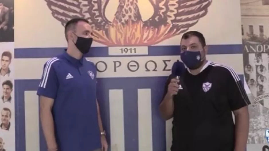 Πόποβιτς στο ANO TV: "Ολα είναι στα πόδια μας"