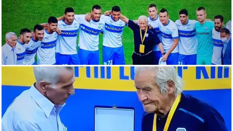 Τίμησαν... τον σπουδαίο Κρυστάλλη (Φώτος)