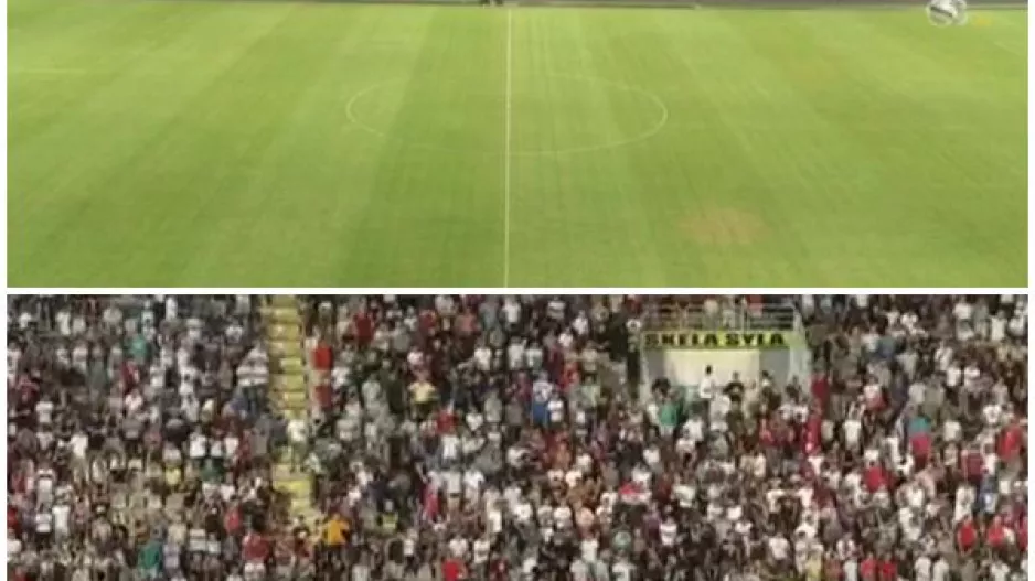 Vllaznia - Siroki/Γκολ, ένταση... και προσωρινή διακοπή! (Βίντεο)