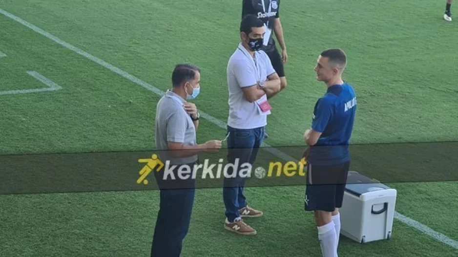 Δίπλα στην ομάδα ο Νίκος Κίρζης (φώτος)