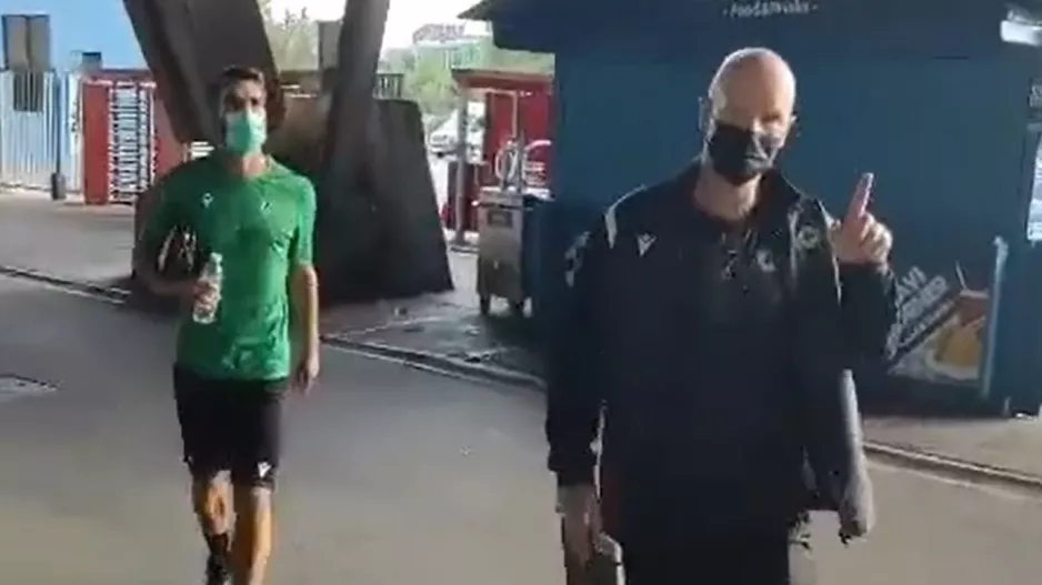 ΒΙΝΤΕΟ/ΦΩΤΟΣ / Η άφιξη και το... ένα του Μπεργκ!