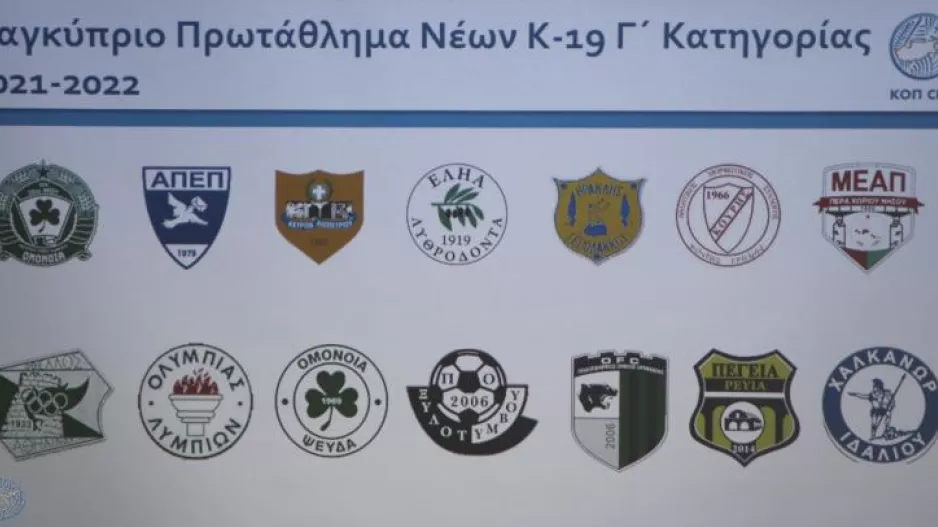 Πρωτάθλημα Νέων Γ' Κατηγορίας (αναλυτικό πρόγραμμα)