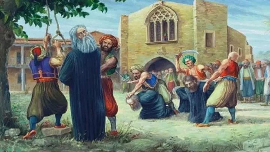 Πορτοκαλί για τον Αρχιεπίσκοπο Κυπριανό 