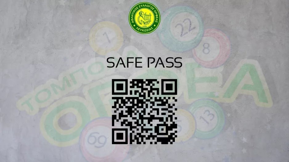 Safe Pass κάθε Δευτέρα