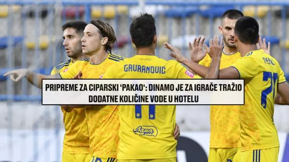 Dinamo Zagreb/"Έξτρα ποσότητες νερού για την Κυπριακή "κόλαση"!