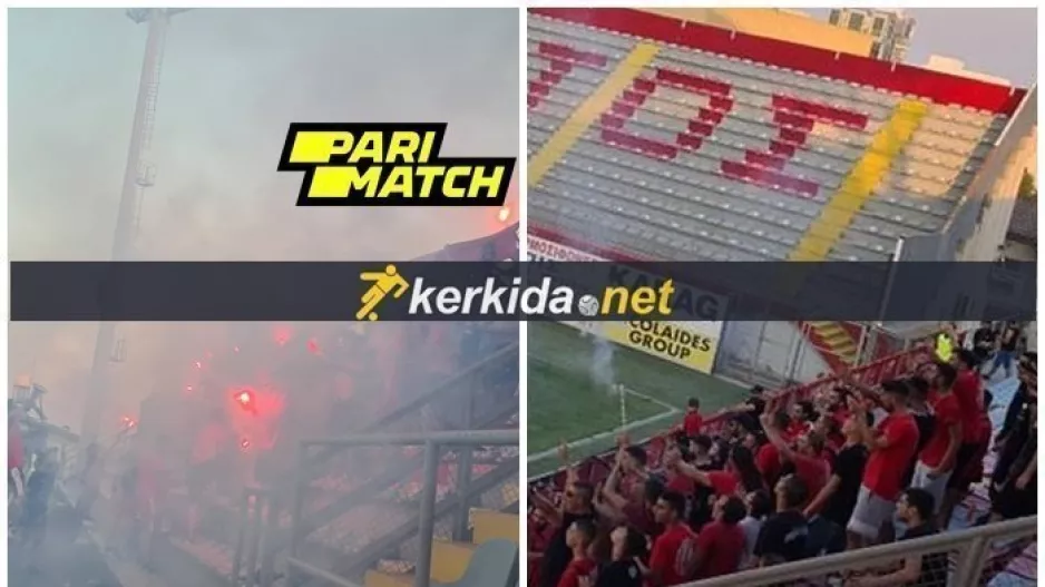 ΒΙΝΤΕΟ Kerkida/Πανικό... οι οργανωμένοι στο "Αμμοχωστος"