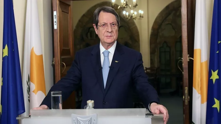 Διάγγελμα Νίκου Αναστασιάδη για τα νέα μέτρα