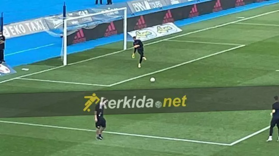 Φώτος/Η προθέρμανση του γίγαντα Φαμπιάνο