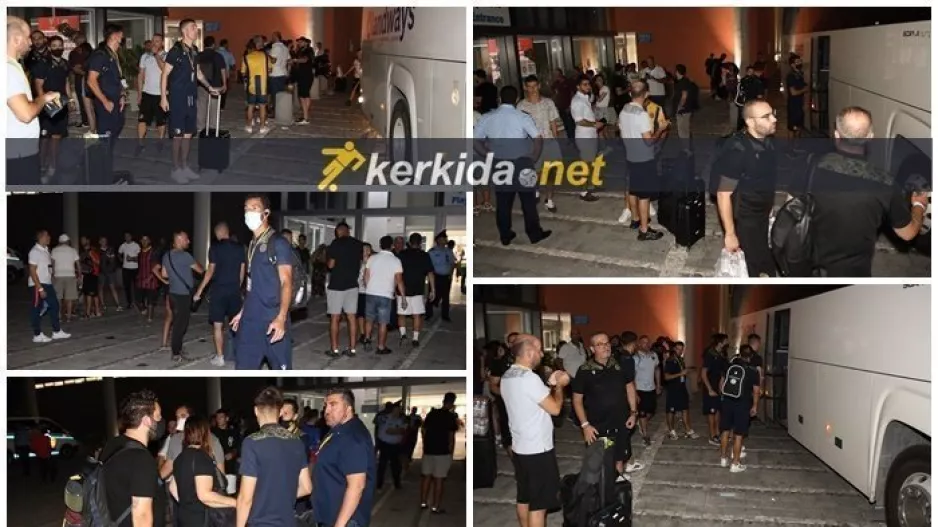 (Φώτος/Βίντεο Kerkida) Στις... αποσκευές η πρόκριση