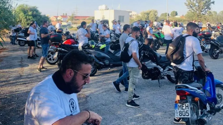 BINTEO CB/Πλάνα από την πορεία μοτοσικλετιστών Ισαάκ-Σολωμου