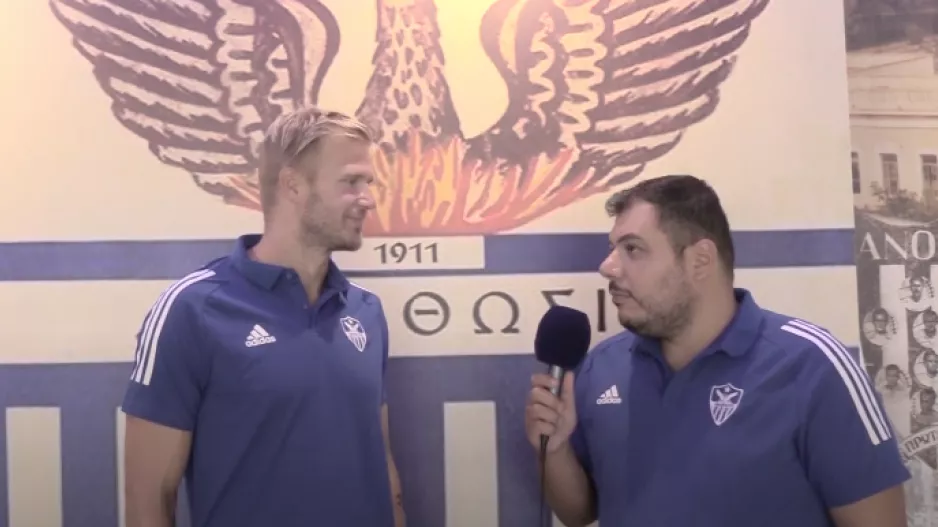 ΒΙΝΤΕΟ/Αραγιούρι: «Τα κυανόλευκα είναι το χρώμα μου»!