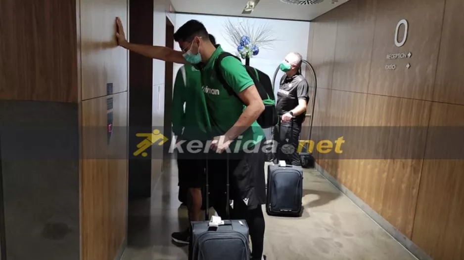 Άφιξη στο ξενοδοχείο (Φώτος/Βίντεο)