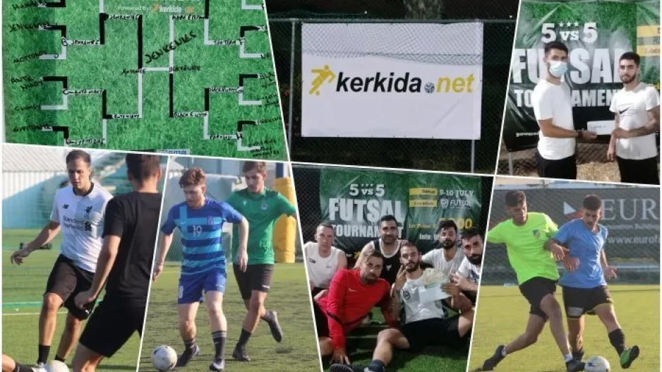 (ΦΩΤΟΣ/ΒΙΝΤΕΟΣ) Όλα όσα έγιναν στο "5 vs 5 futsal tournament, Powered by Kerkida.net"