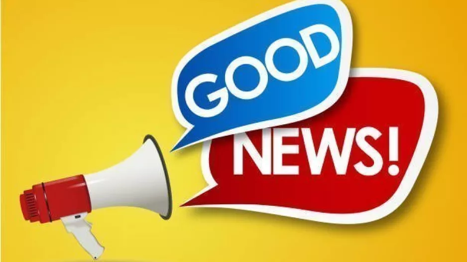 YES news-GOOD news!