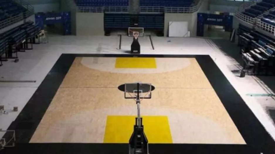 Παίρνει μορφή το παρκέ της ΑΕΚ στα Λιόσια
