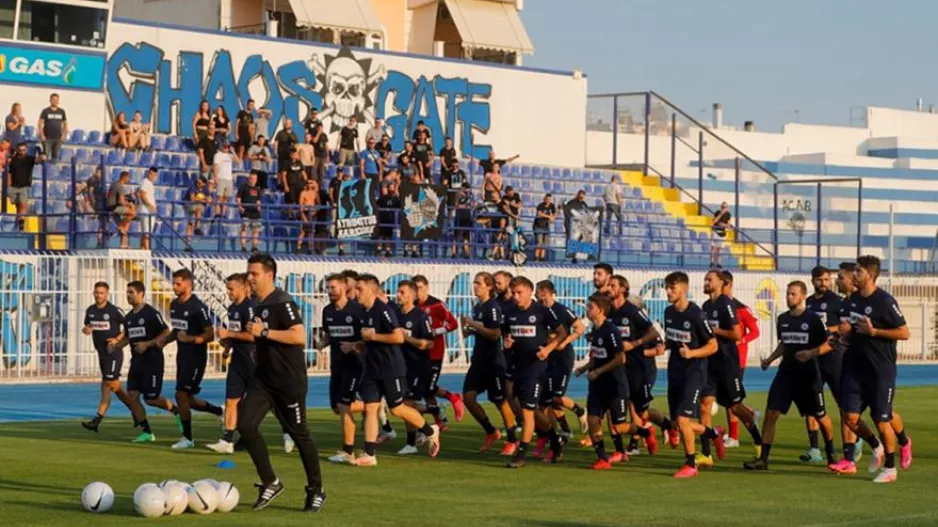 Πρώτη προπόνηση παρουσία διοίκησης και οπαδών