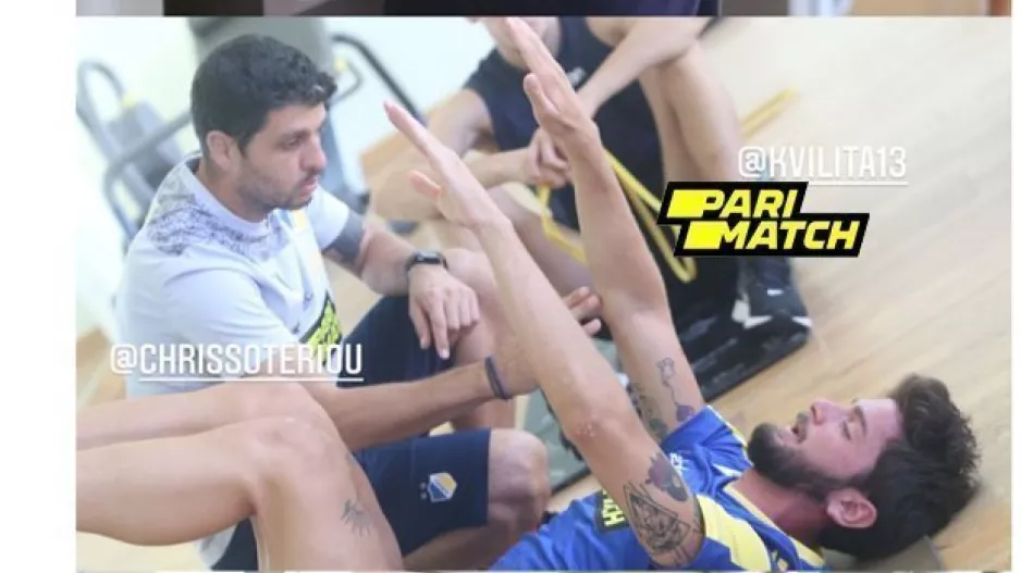 Πρωινό στο gym το ΑΠΟΕΛ (φώτος)