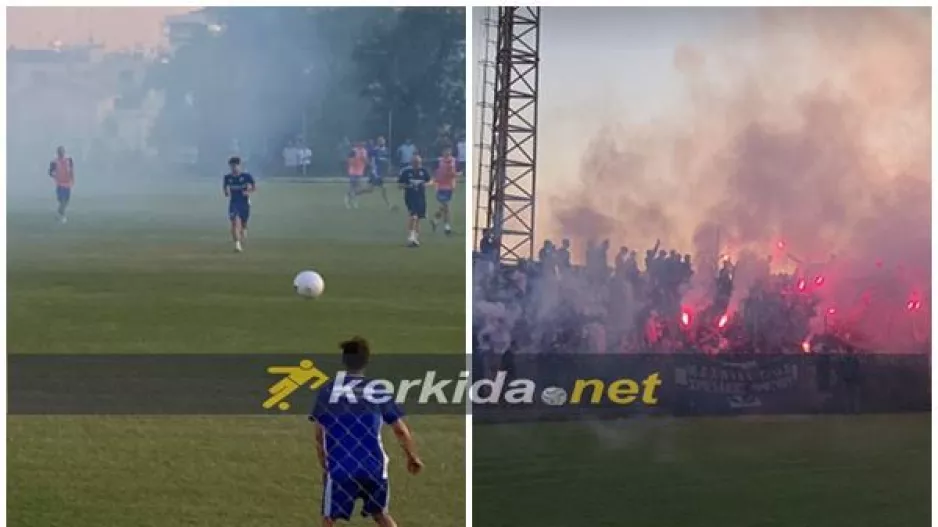 ΑΝΟ/ Η τελευταία... πριν την πτήση -  "Ντόπες" ο κόσμος (Φώτος)