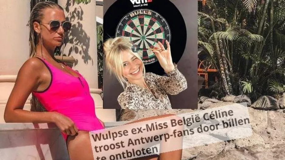 Η Céline παρηγορεί τους οπαδούς της Antwerp