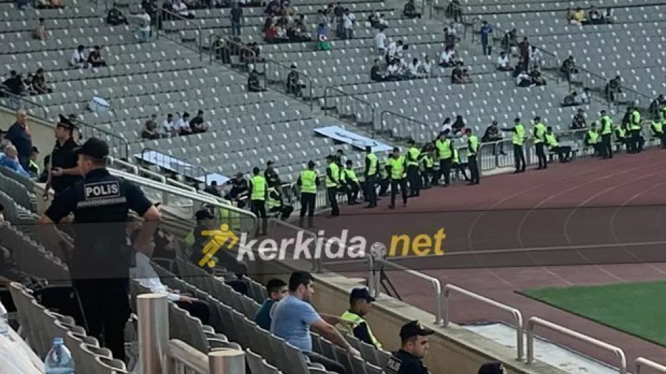 Καραμπάχ - ΑΕΛ με μεγάλο αριθμό Αστυνομικών - Security (φώτος)