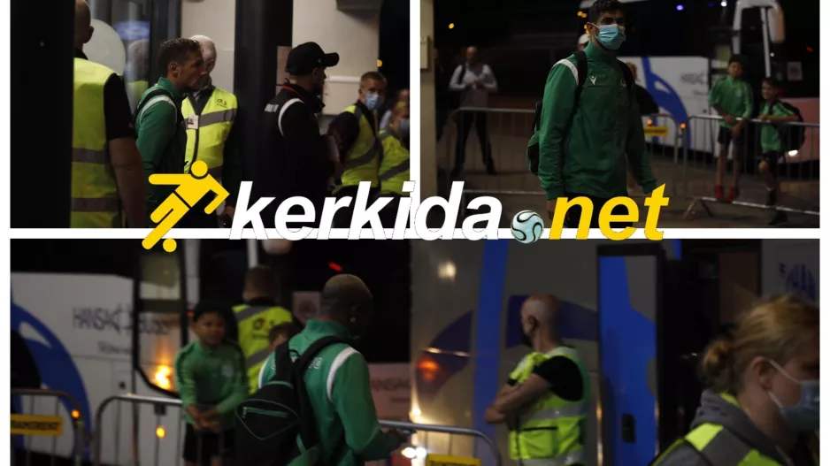 Η αναχώρηση της Ομόνοιας από το "A. Le Coq Arena" (φώτος & βίντεο)
