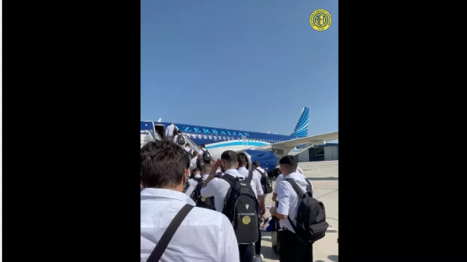 Το ταξίδι για Μπακού (βίντεο)
