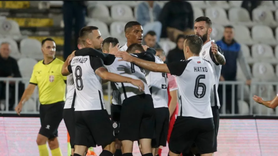 (Ανόρθωση) Τεσσάρα και κορυφή η Παρτιζάν