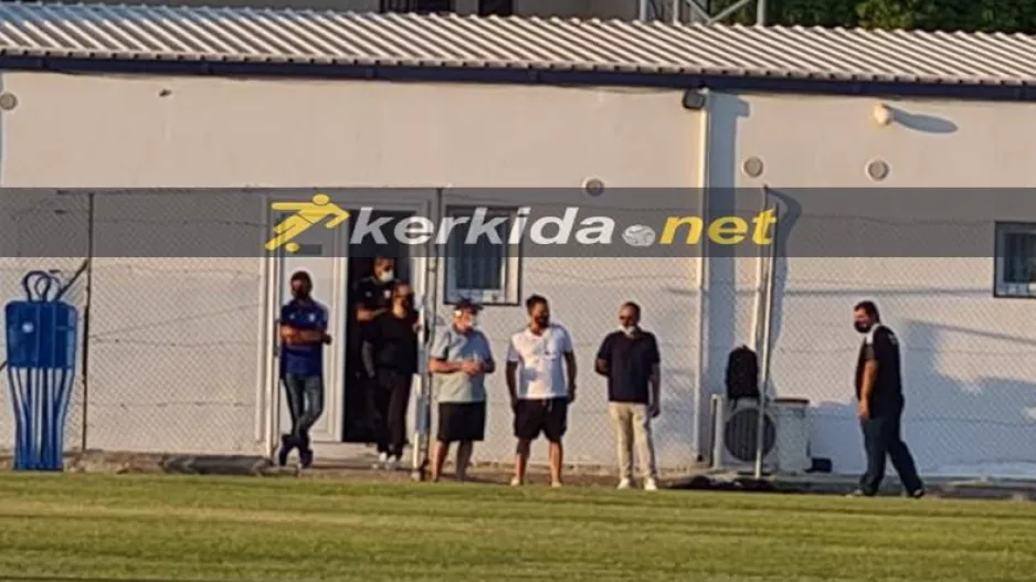 Προπόνηση... με Πουλλαΐδη