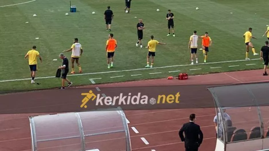 ΒΙΝΤΕΟ/Η προθέρμανση της ΑΕΛ