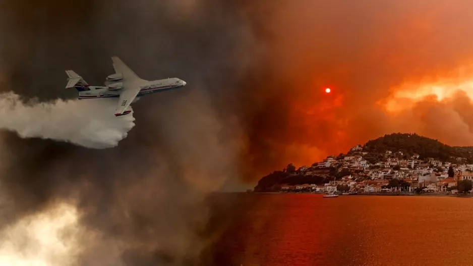 (ΒΙΝΤΕΟ) Εύβοια/Δραματική η κατάσταση- Καίγονται τα πρώτα σπίτια