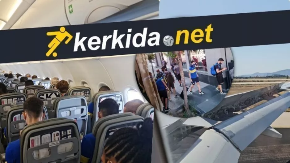 (Φώτος) ΑΠΟΕΛ στον… αέρα, άφιξη και ξενοδοχείο 