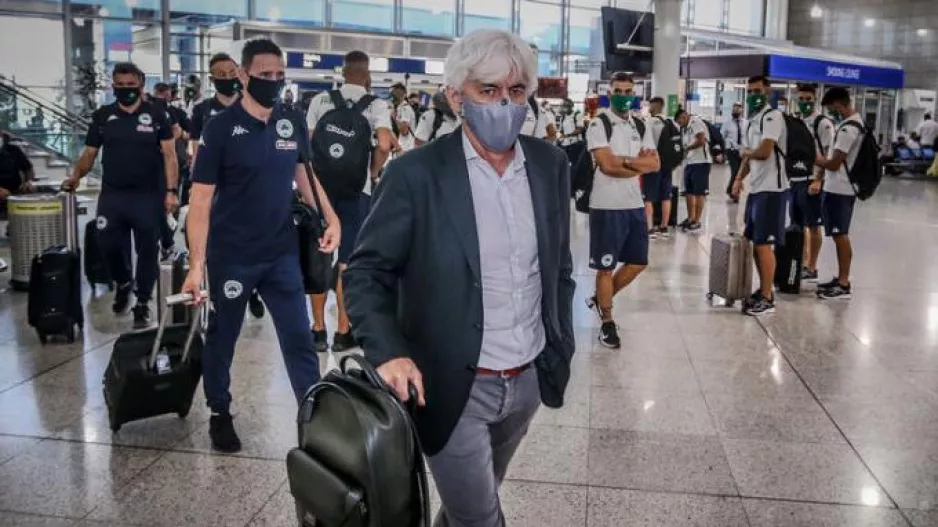 «Πέταξε» για Τεργέστη η αποστολή του Παναθηναϊκού (βίντεο)