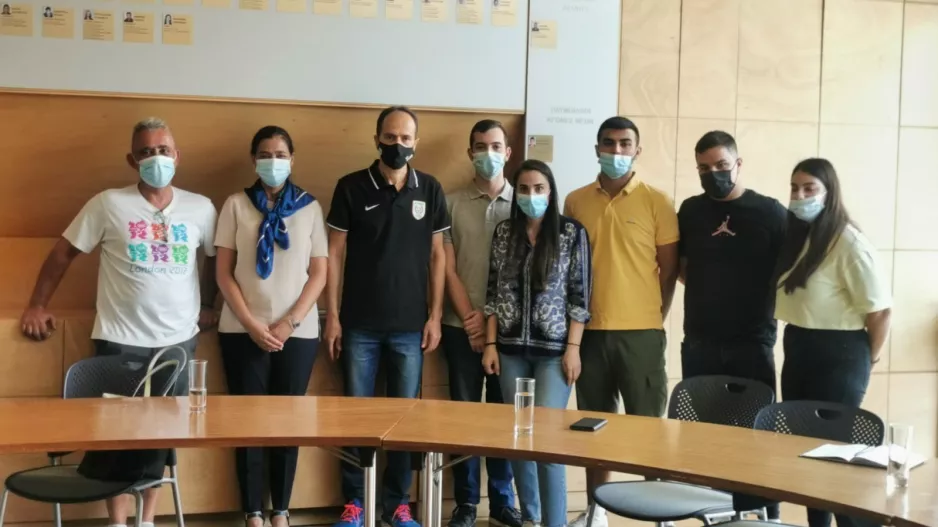 Επίσκεψη φοιτητών στο Ολυμπιακό Μέγαρο