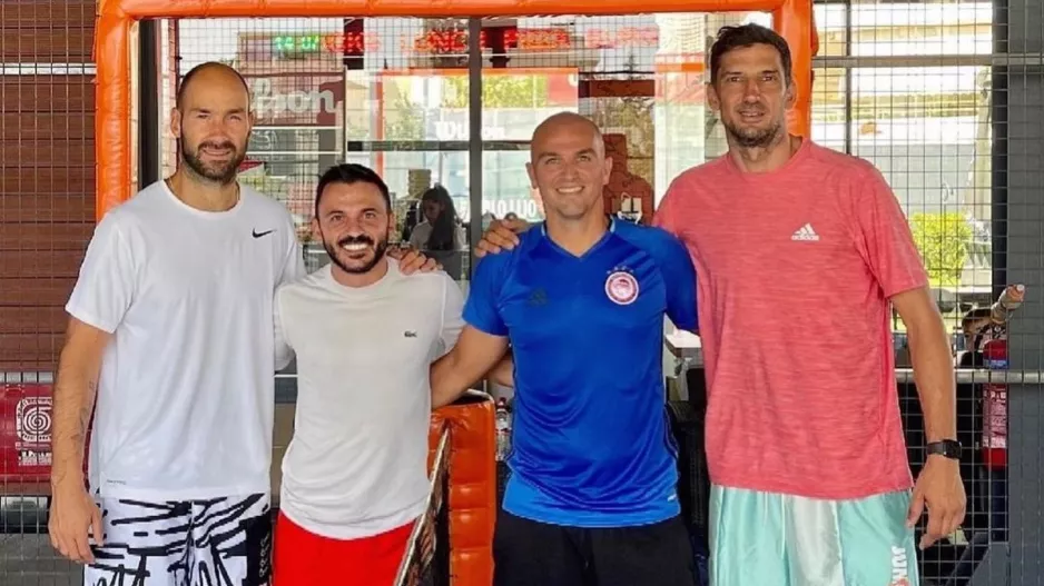  Για padel με Καμπιάσο και Βούκσεβιτς o Σπανούλης