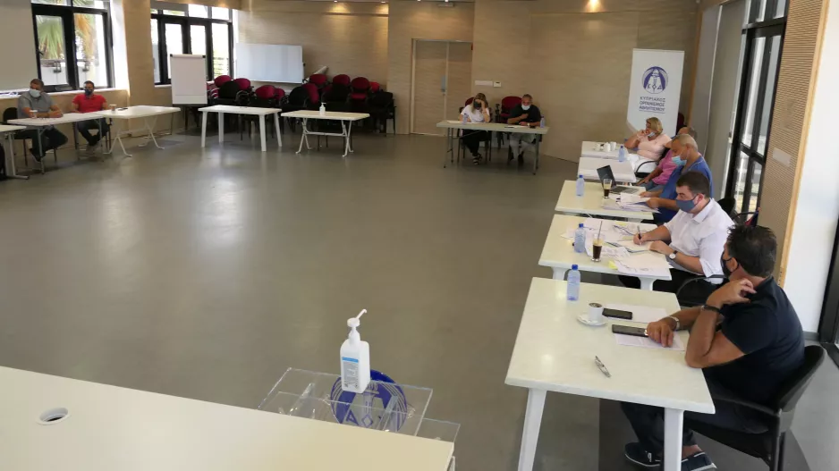 Ο Πρόεδρος του ΚΟΑ συναντήθηκε με εκπροσώπους του Τριάθλου