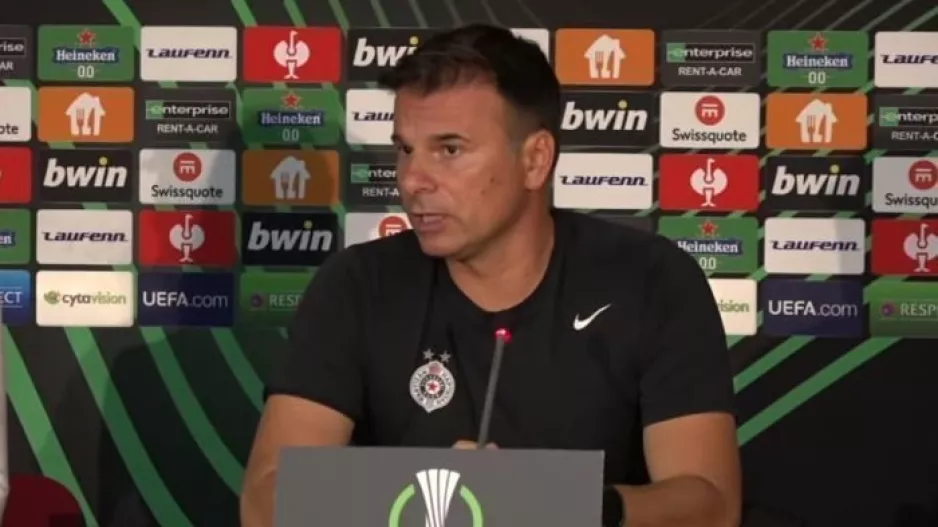 Στανόγεβιτς: "Οταν έρχεσαι στην Κύπρο η ισοπαλία είναι θετικό αποτέλεσμα"!