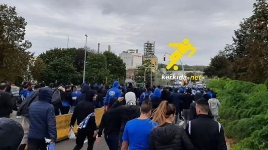 Η πορεία των "Μαχητών" προς την "Ghelamco Arena" (βίντεο)