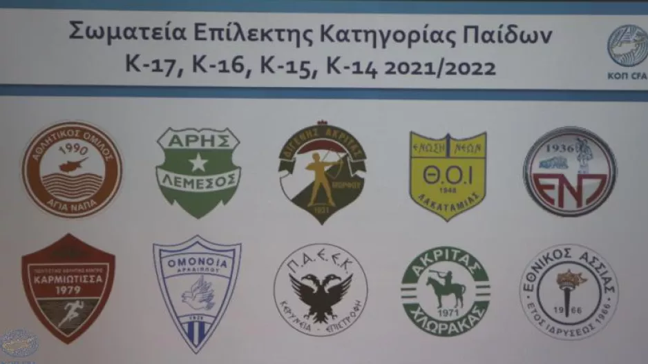 Πρόγραμμα Πρωταθλημάτων Επίλεκτης Κατηγορίας Παίδων