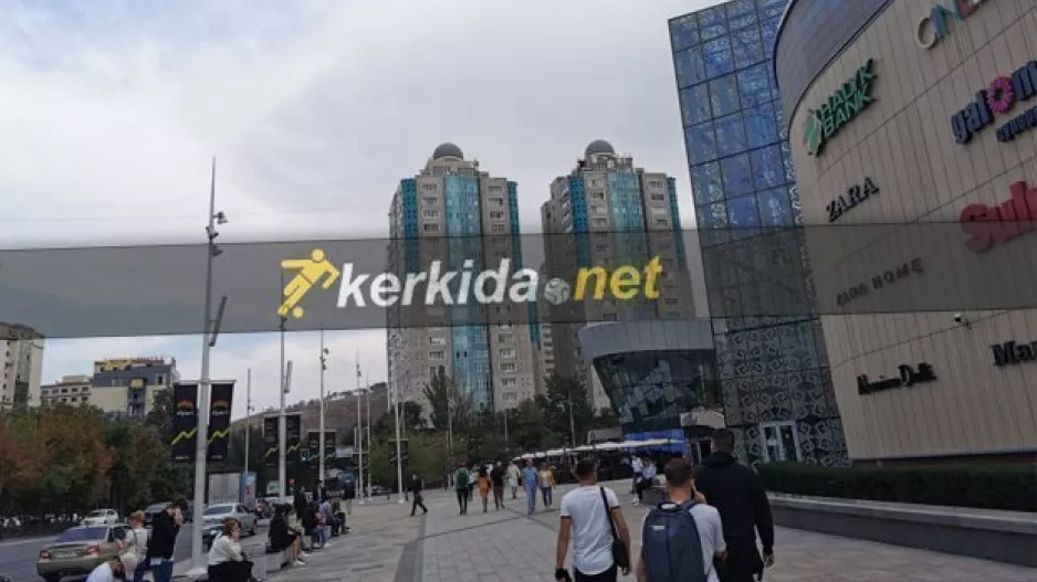 Μεσημέρι στο συννεφιασμένο Αλμάτι...
